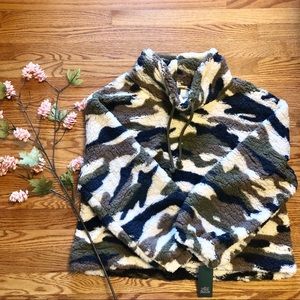 Wild Fable Cowl Neck Sherpa Pullover